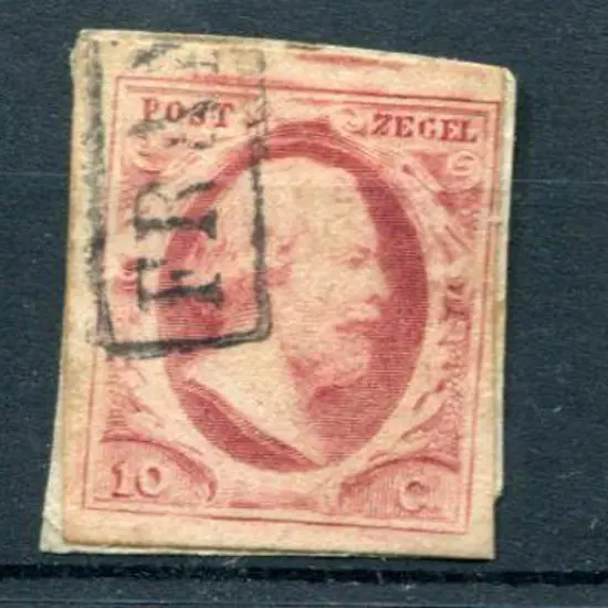 Netherlands 1852 5¢, 10¢ & 15¢ King William ...