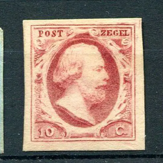 Netherlands 1852 5¢, 10¢ & 15¢ King William ...