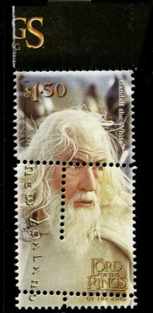 New Zealand 2003 $1.50 Lord of the Rings - Gandalf ... Image 1++