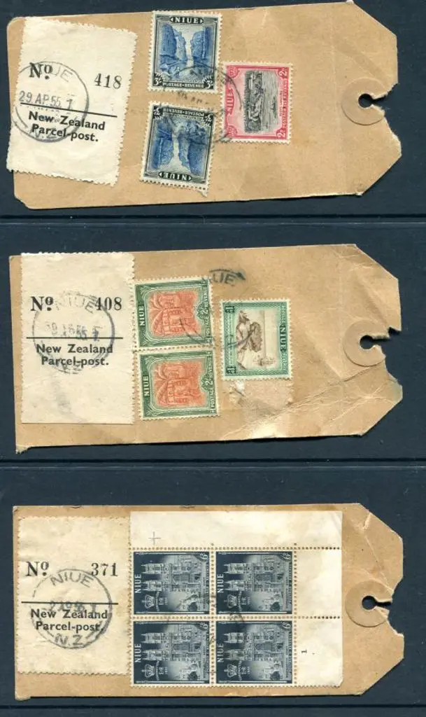 Niue 1955 "The Commercial Bank of Australia Ltd" ... Image 1++