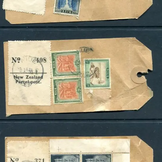 Niue 1955 "The Commercial Bank of Australia Ltd" ...