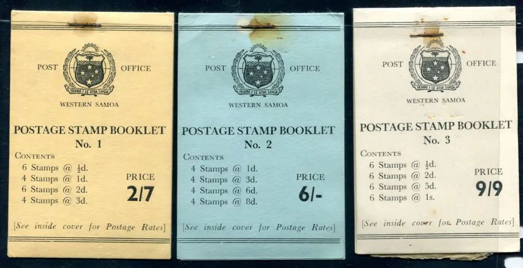 Samoa 1960 2/7d, 6/- & 9/9d set of 3 complete ... Image 1++