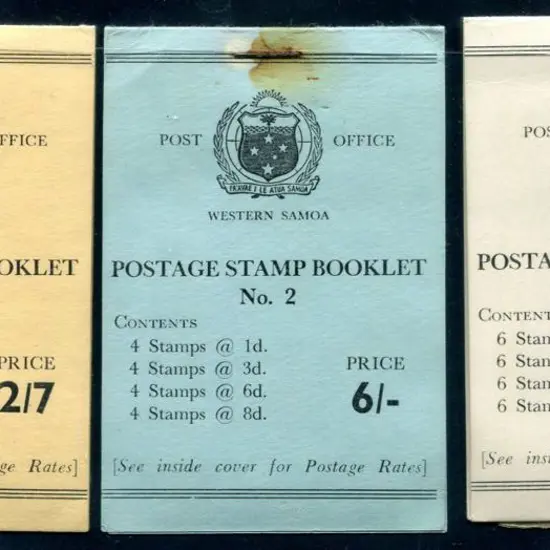 Samoa 1960 2/7d, 6/- & 9/9d set of 3 complete ...