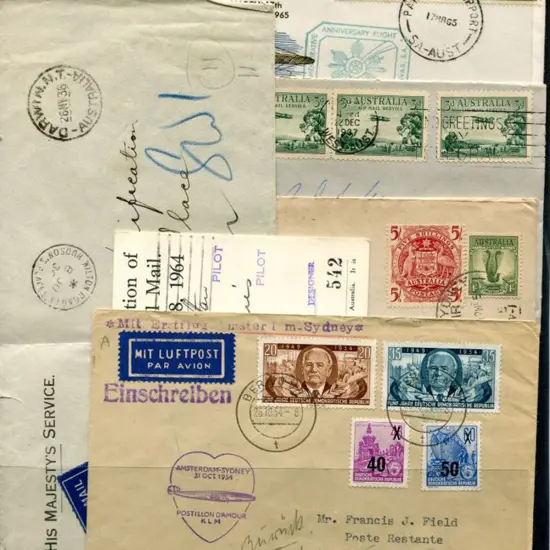 1936-1967 "balance of collection" single commem ...