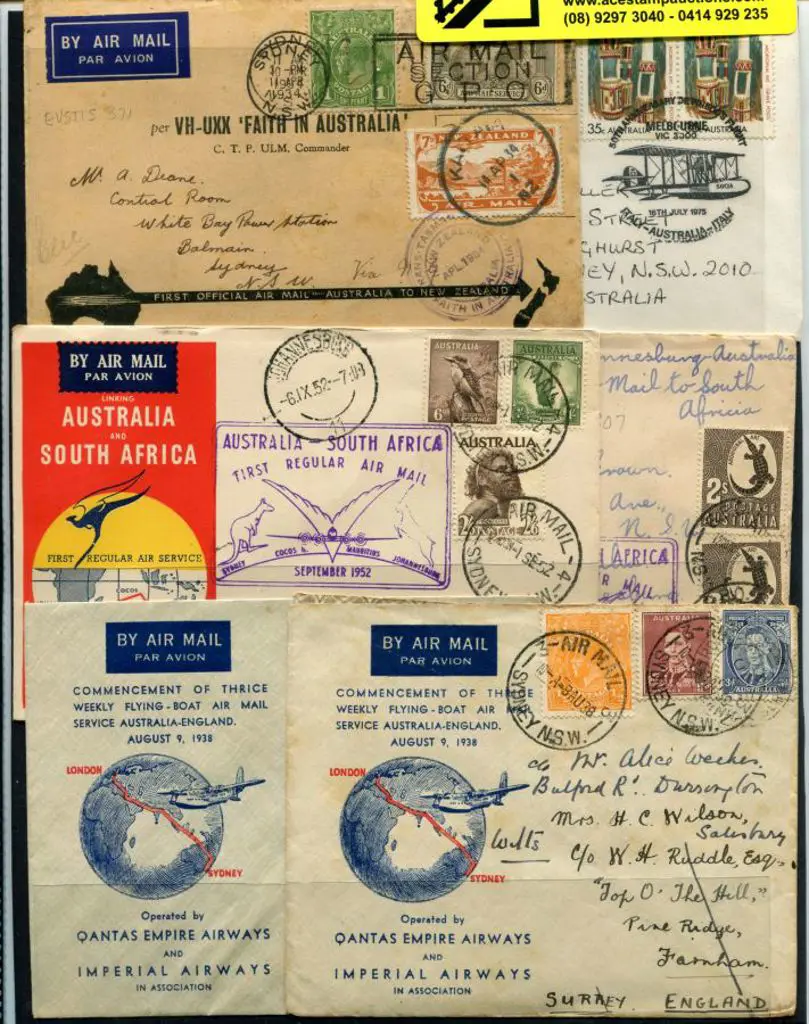 Australia & Commonwealth Incls 1934 Australia to ... Image 1++