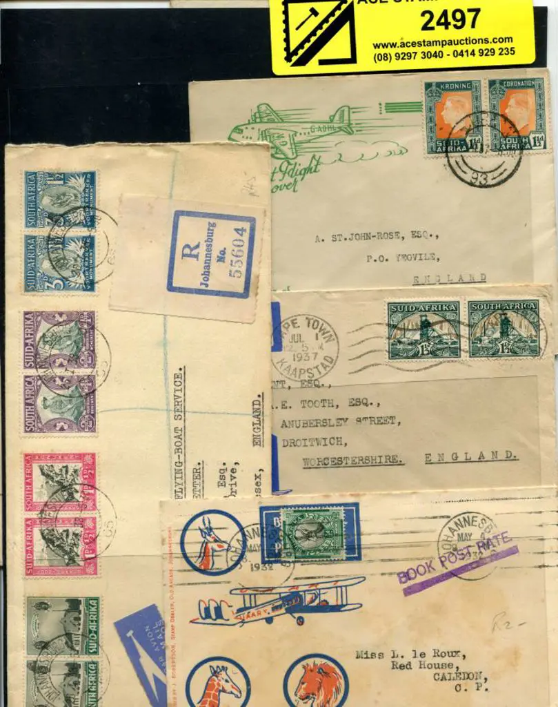 South Africa Group incl 1932 Johannesburg to Cape ... Image 1++