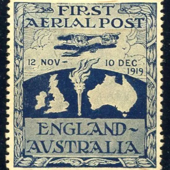 1919 (12th Nov) Ross Smith Vignette. MVLH with ...