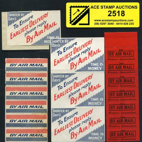 1929/30 Vignette accum incl "See Western ...