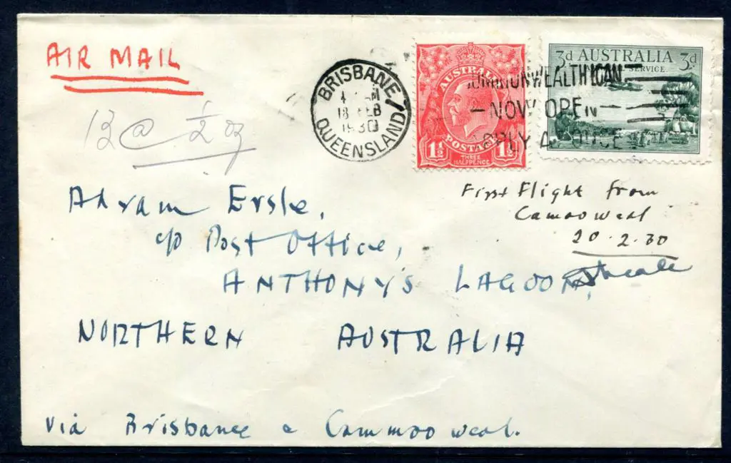 1930 (19th Feb) Camooweal to Anthonys Lagoon ... Image 1++