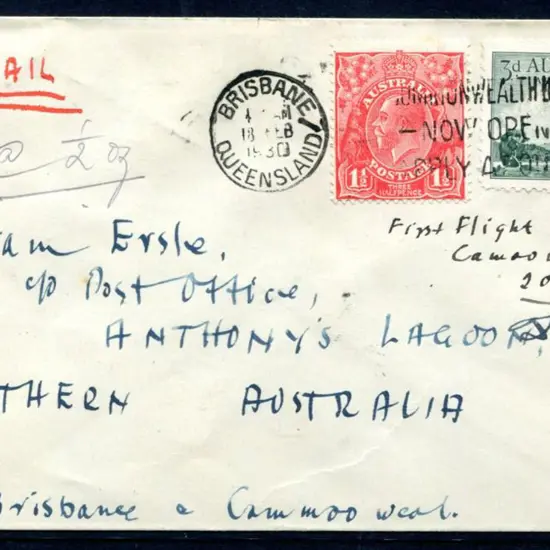 1930 (19th Feb) Camooweal to Anthonys Lagoon ...