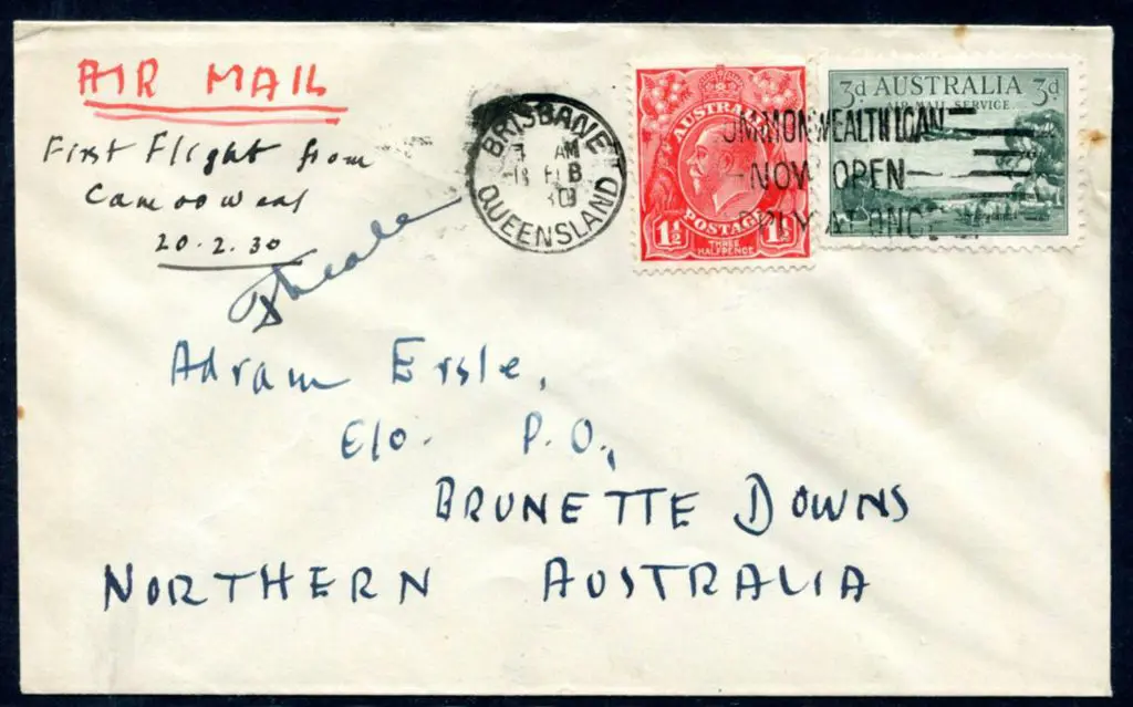 1930 (19th Feb) Camooweal to Brunette Downs on ... Image 1++