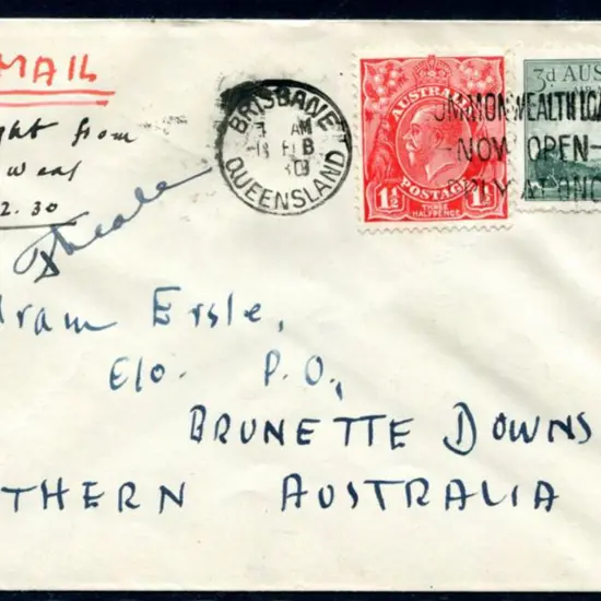 1930 (19th Feb) Camooweal to Brunette Downs on ...