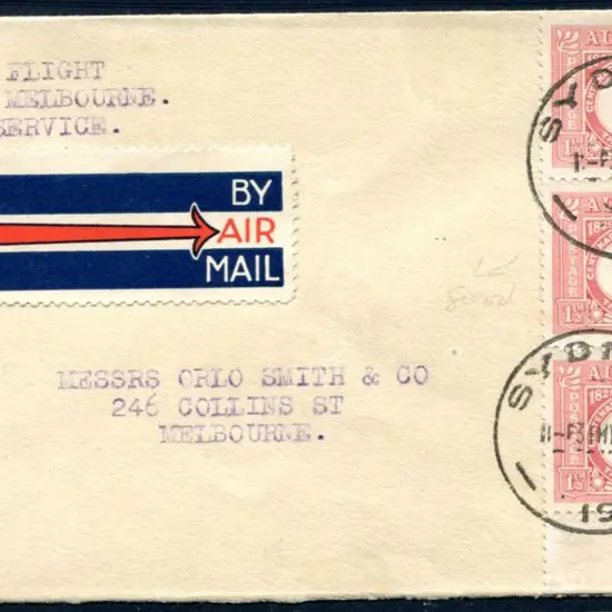 1930 (1st June) Sydney to Melbourne direct service ...