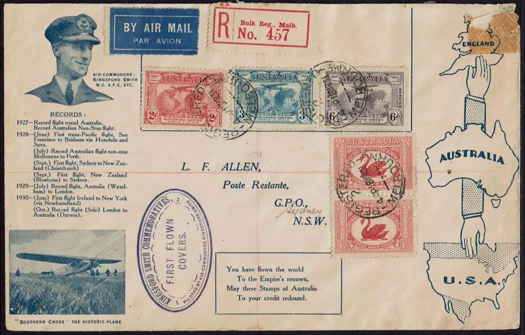 1931 (19th Mar) Melbourne to Sydney A.N.A. ... Image 1++
