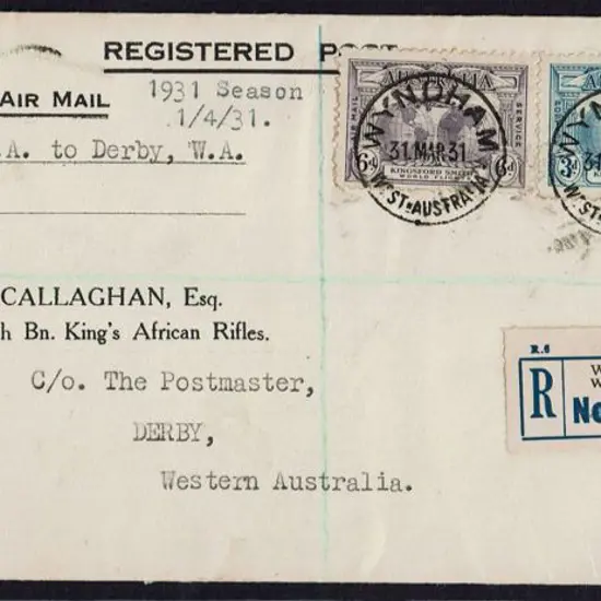 1931 (31st Mar) Wyndham to Derby Regd Wyndham with ...