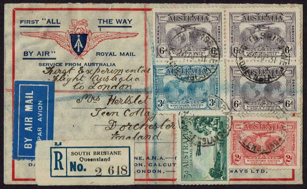 1931 (21st Apr) First "All The Way by Air" ... Image 1++
