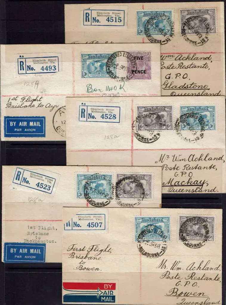 1931 (7th May) Brisbane to Mackay, Rockhampton, ... Image 1++