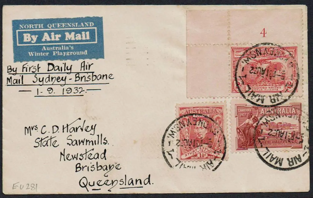 1931 (1st Sept) Sydney to Lismore to Brisbane ... Image 1++