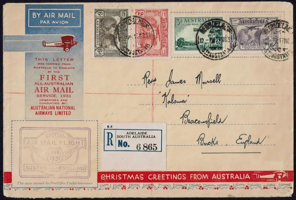 1931 (19th Nov) Australia to England All Aust ... Image 1++