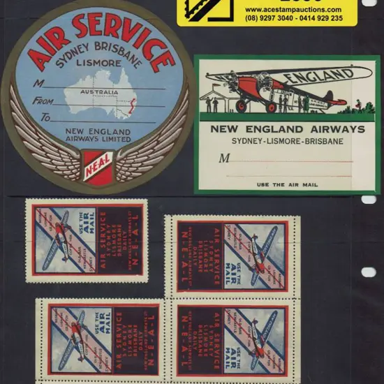 1931 New England Airways (NEAL) vignettes part ...
