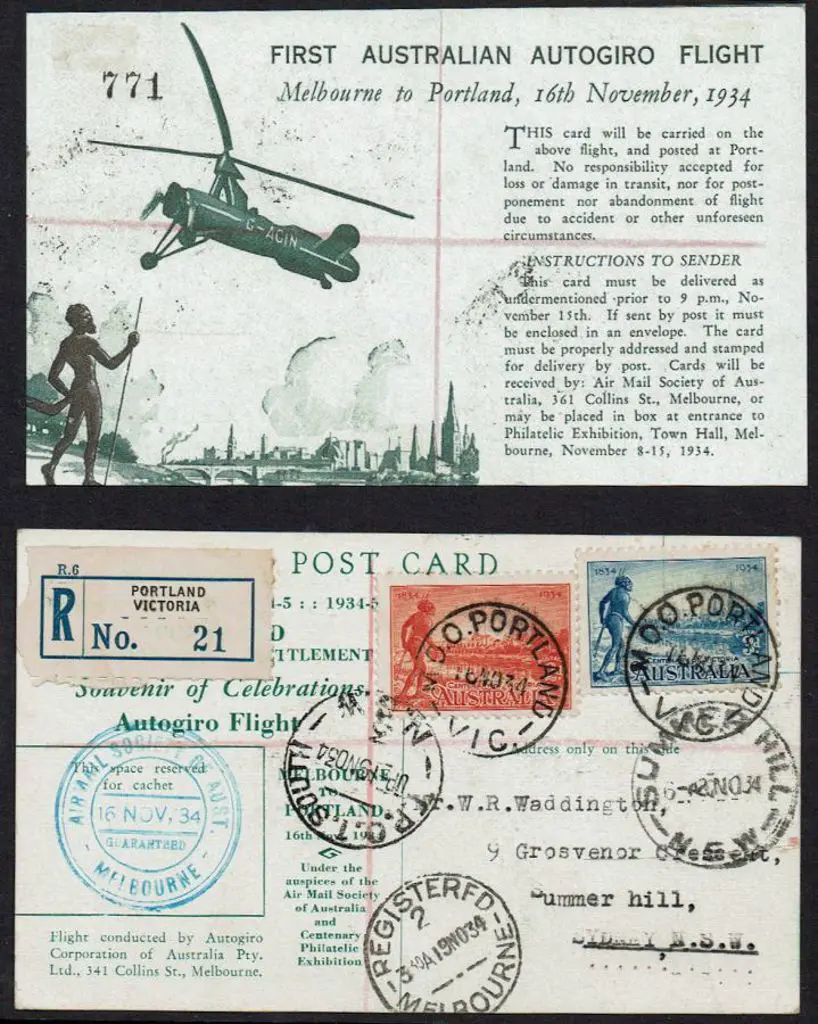1934 (16th Nov) Portland, Victoria to Melbourne ... Image 1++