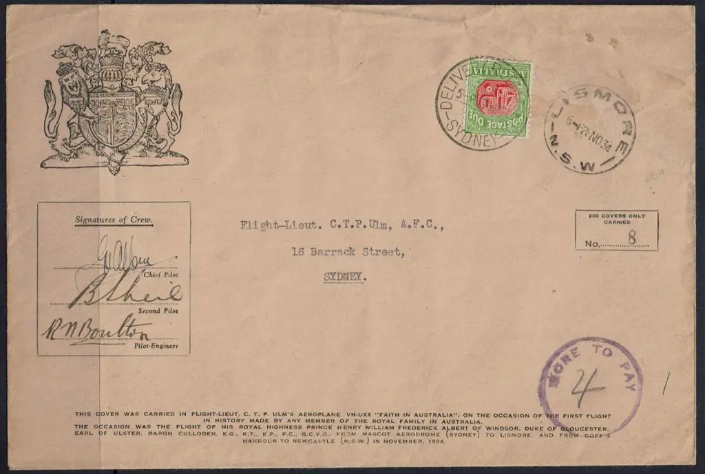 1934 (28th Nov) "Faith in Australia" special ... Image 1++