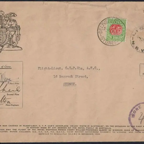 1934 (28th Nov) "Faith in Australia" special ...