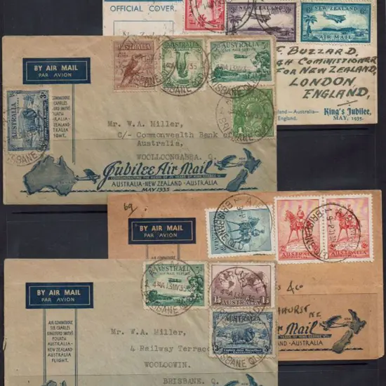 1935 (15th May) Jubilee Air Mail Australia to ...