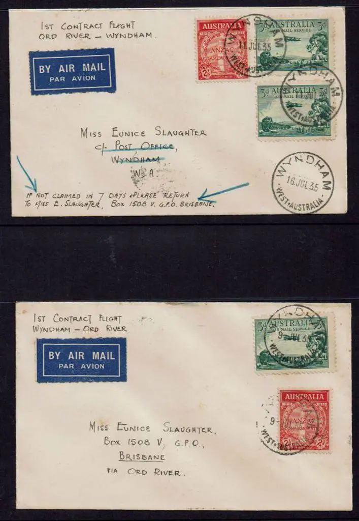 1935 (9th July) Wyndham to Ord River & return by ... Image 1++