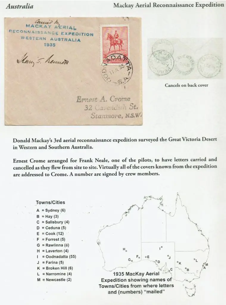 1935 (11th July) "Mackay Aerial Reconnaissance ... Image 1++