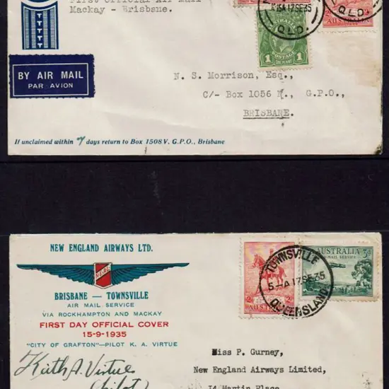 1935 (15th Sept) Mackay-Townsville intermediate ...