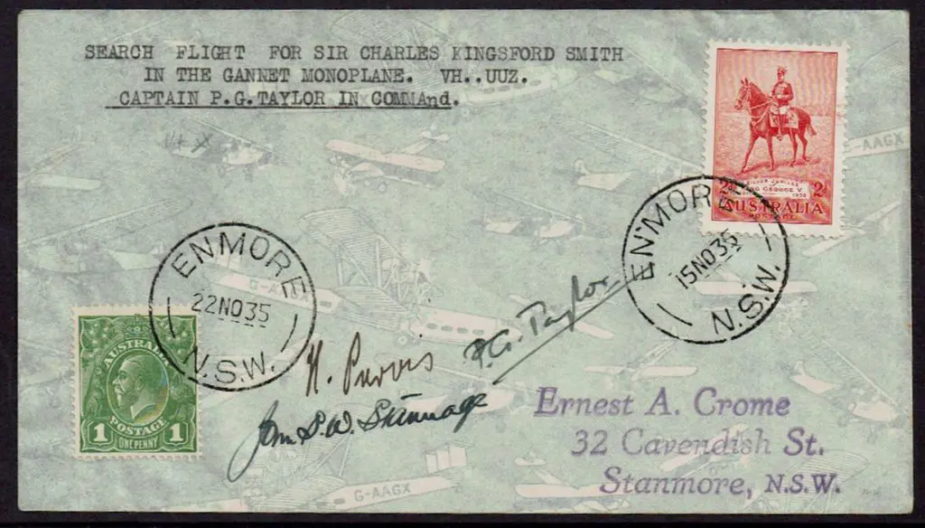 1935 (15th Nov) Sydney to Cloncurry to Sydney ... Image 1++