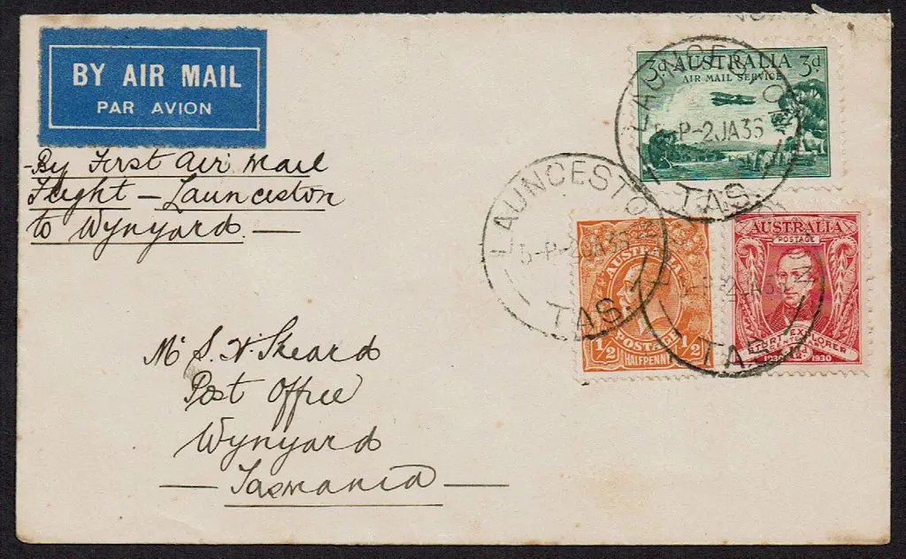 1936 (1st Jan) Launceston to Wynyards on Holymans ... Image 1++