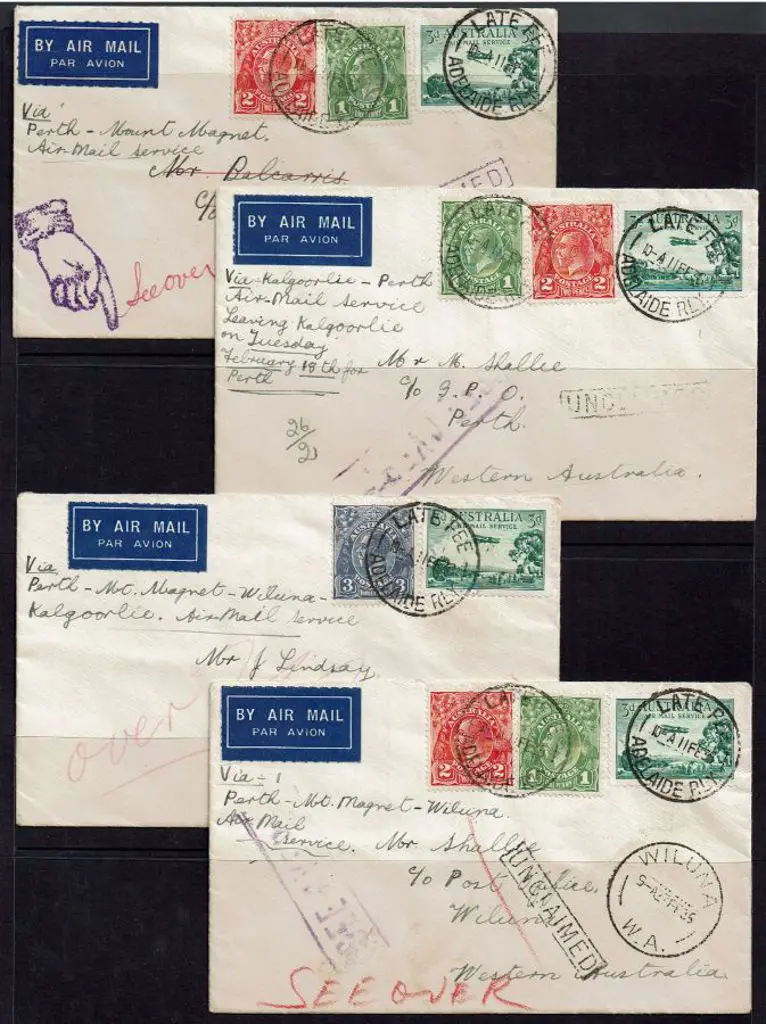 1936 (17th-21st Feb) Perth to Mt Magnet, Perth to ... Image 1++