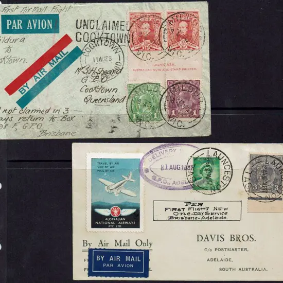 1936 (3rd-4th Aug) Mildura to Melbourne by ...