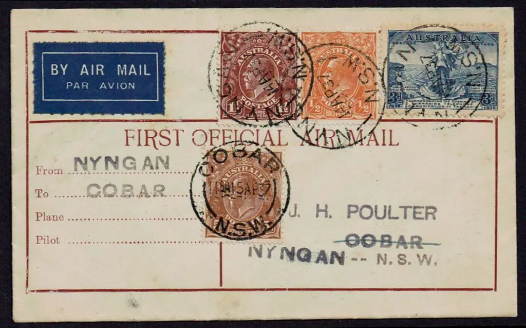 1937 (15th Apr) Nyngan to Cobar & return First ... Image 1++