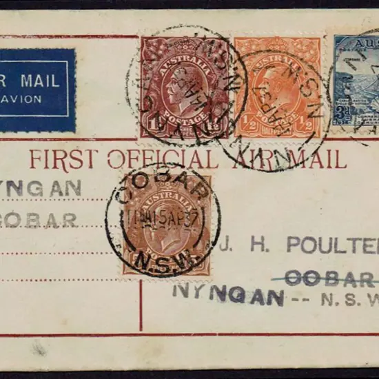 1937 (15th Apr) Nyngan to Cobar & return First ...