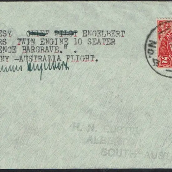 1937 (4th May) Darwin to Melbourne on first diesel ...