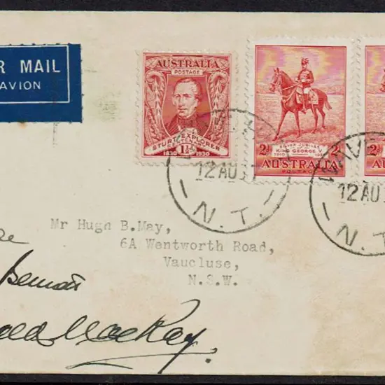 1937 (12th Aug) Fourth MacKay Aerial Expedition ...