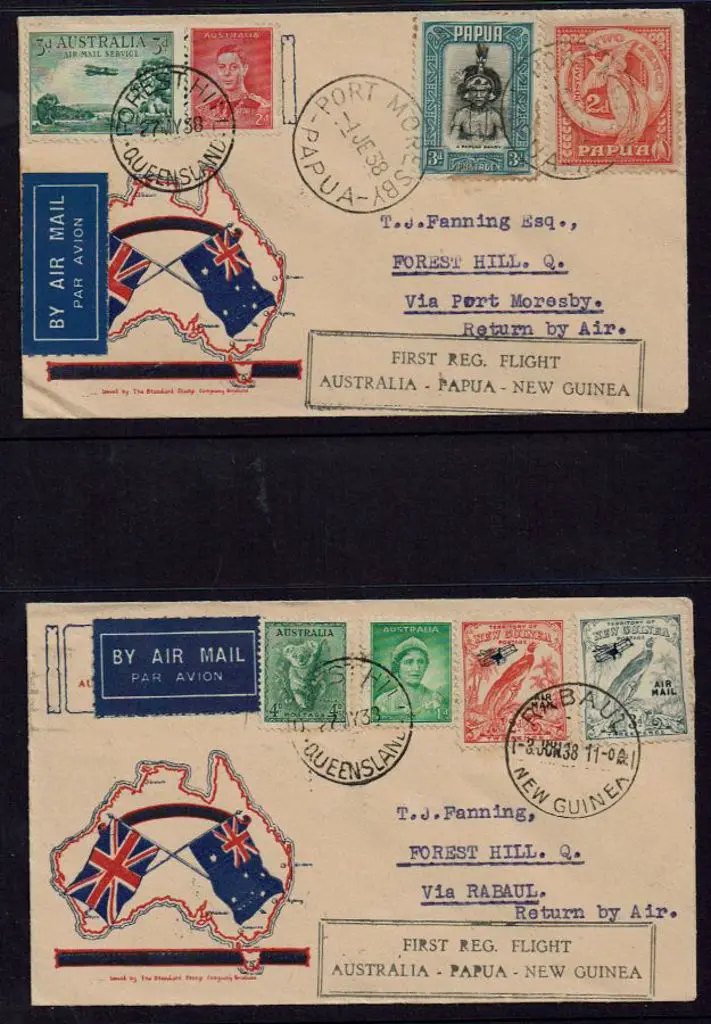 1938 (30th May) Aust to Papua & New Guinea ... Image 1++