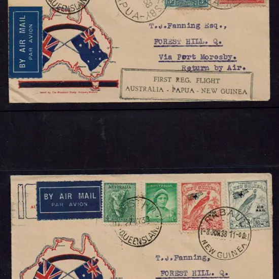 1938 (30th May) Aust to Papua & New Guinea ...
