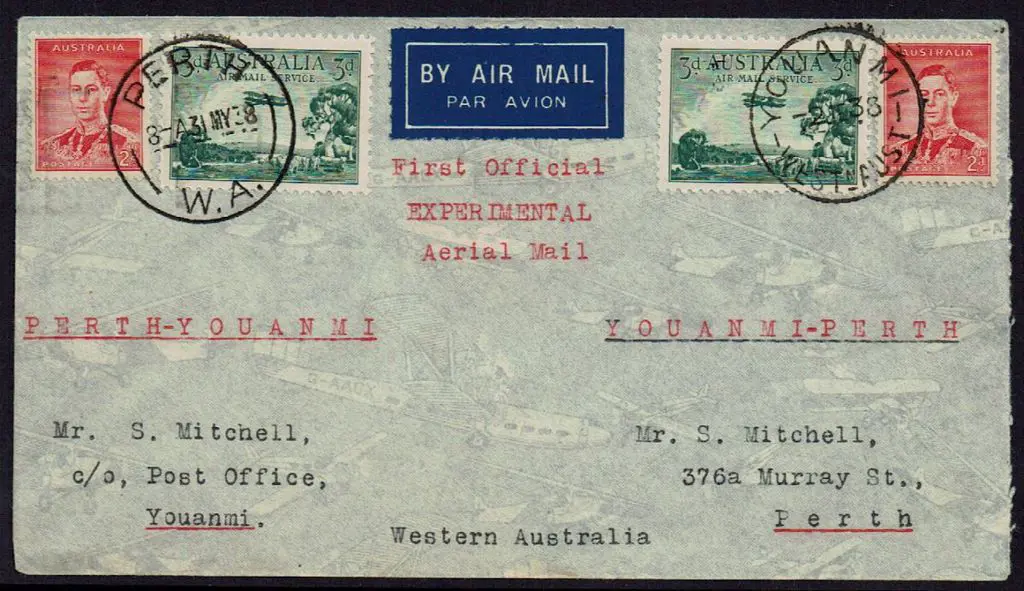 1938 (31st May) Perth to Youanmi & return "First ... Image 1++