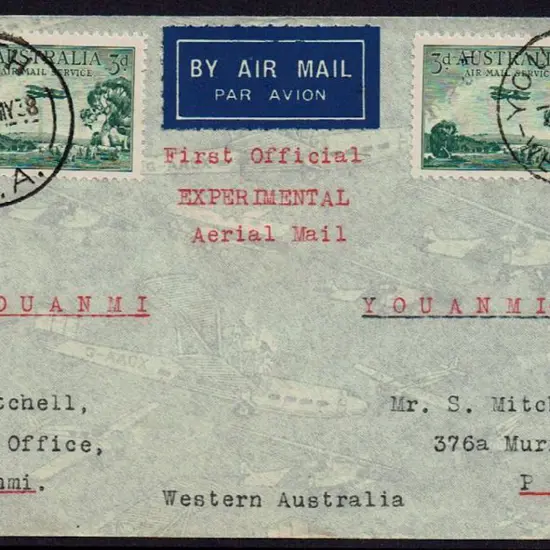 1938 (31st May) Perth to Youanmi & return "First ...