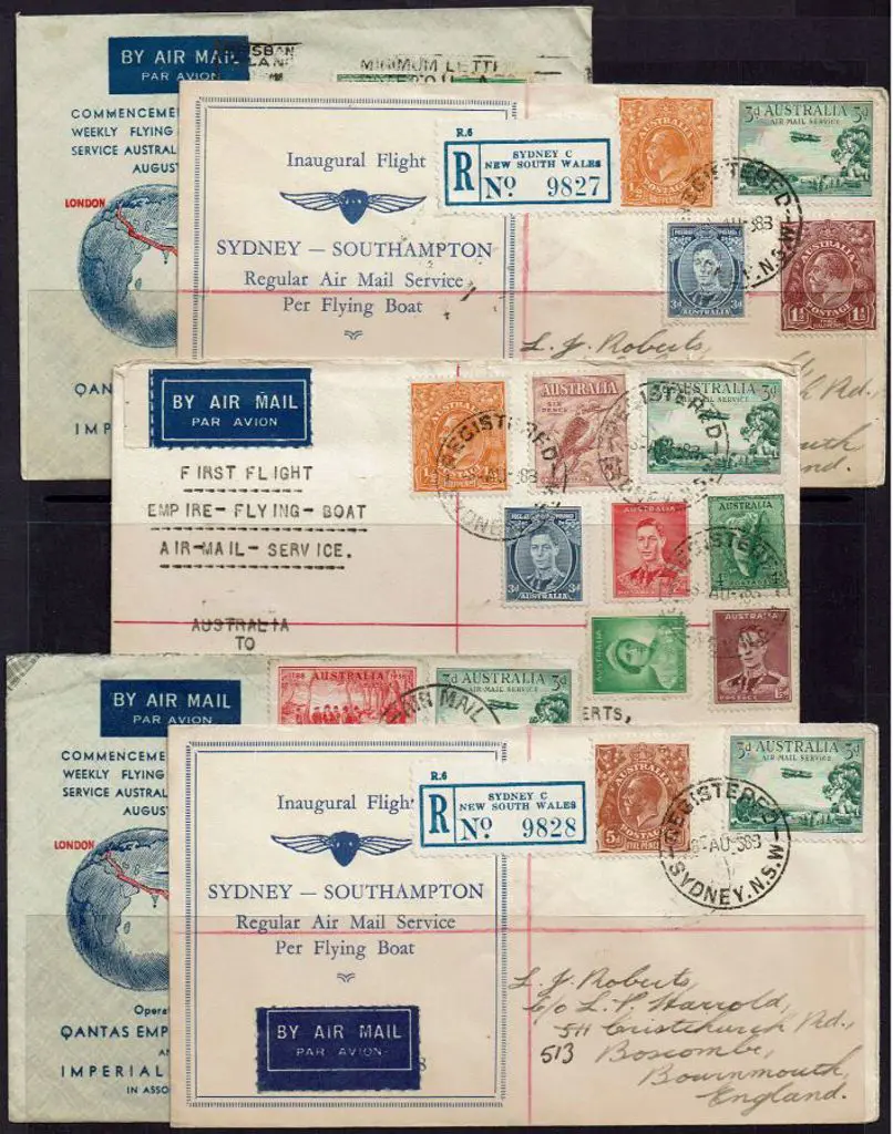 1938 (6th-8th Aug) Australia to England Flying ... Image 1++