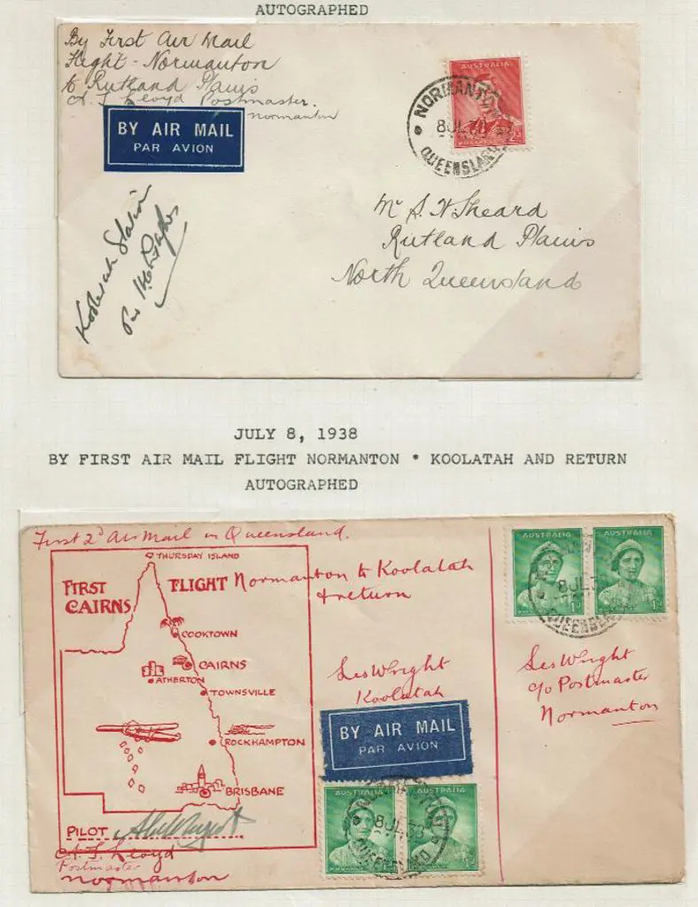 1938 (8th July) Normanton to Rutland Plains & ... Image 1++