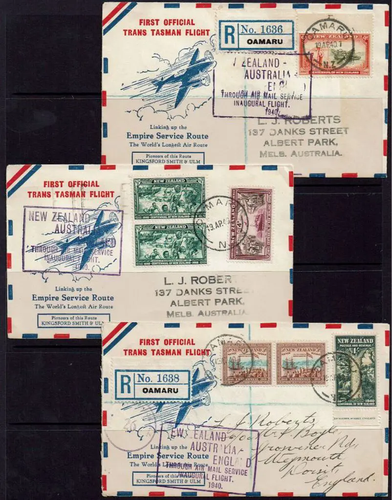 1940 (30th Apr) NZ to Australia to England by ... Image 1++