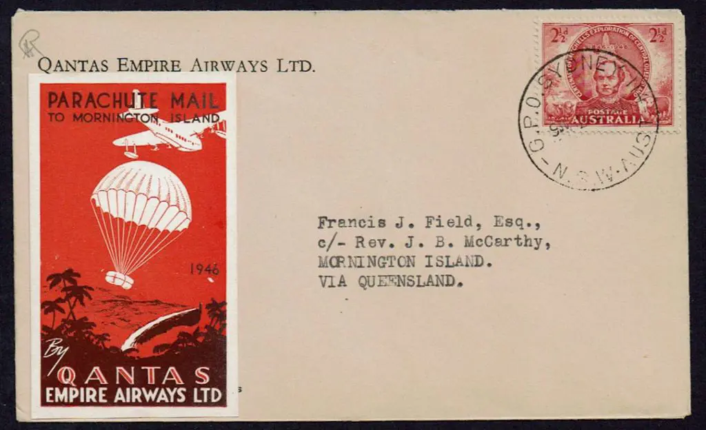 1946 (24th Dec) As above 2½d Mitchell tied by GPO ... Image 1++