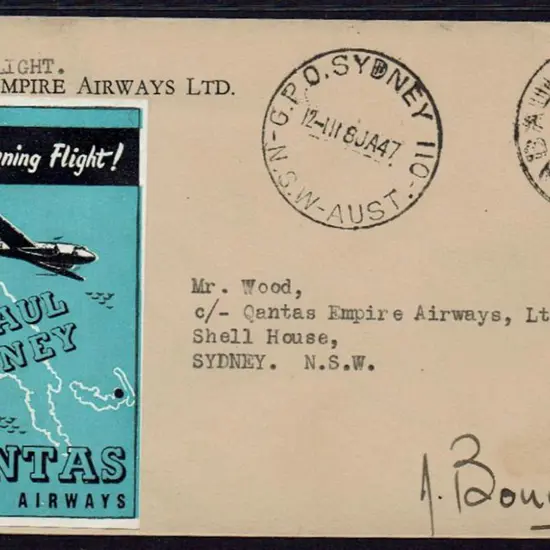 1947 (6th Jan) Rabaul to Sydney Qantas DC3 Survey ...