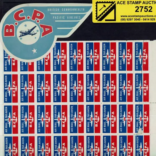 1950's British Commonwealth Pacific Airlines ...