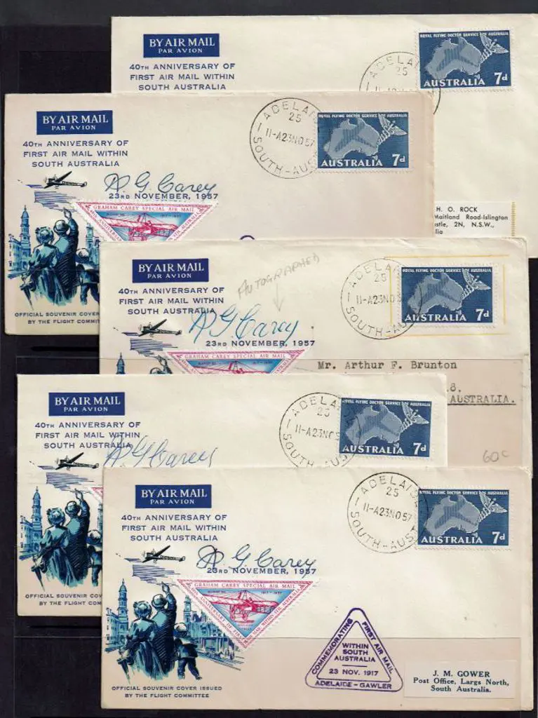 1957 (23rd Nov) Adelaide to Gawler 40th Anniv ... Image 1++